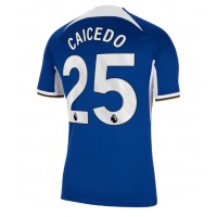 Echipament fotbal Chelsea Moises Caicedo #25 Tricou Acasa 2023-24 maneca scurta